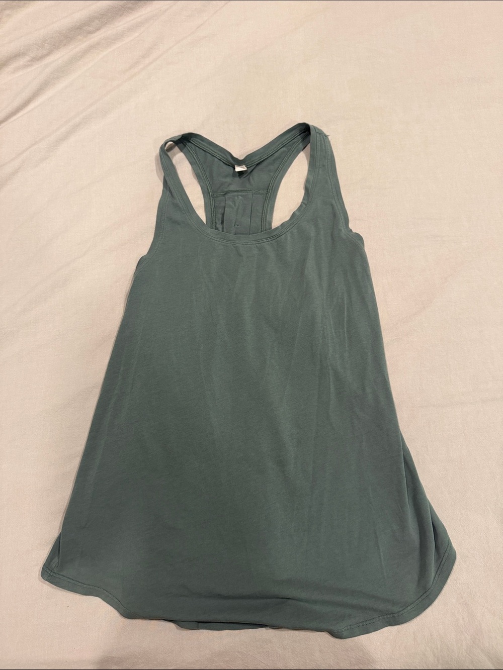 lululemon athletica Dark Olive Racerback Tank Top